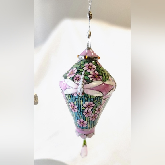 Meadow Daisy Bradford Editions Louis Tiffany Heirloom Porcelain Ornament - Picture 2 of 8